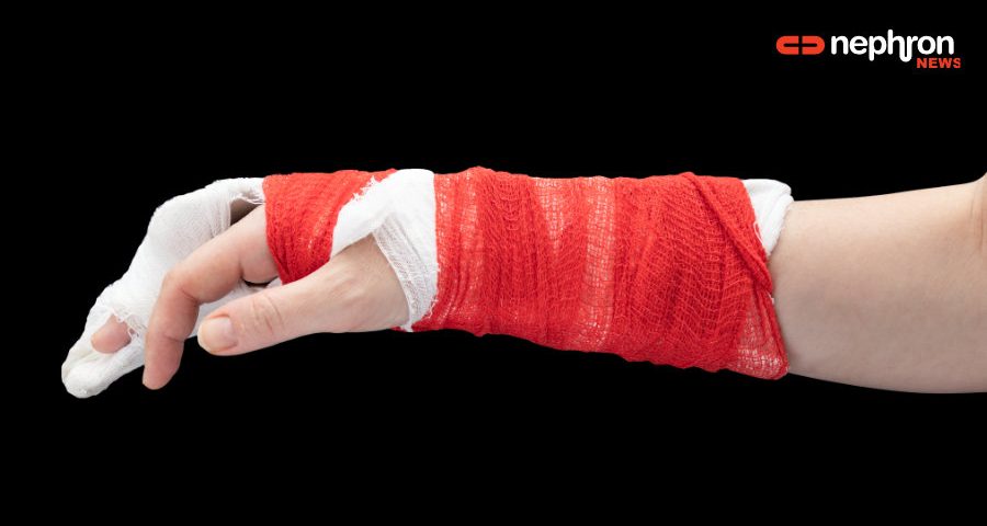 broken hand